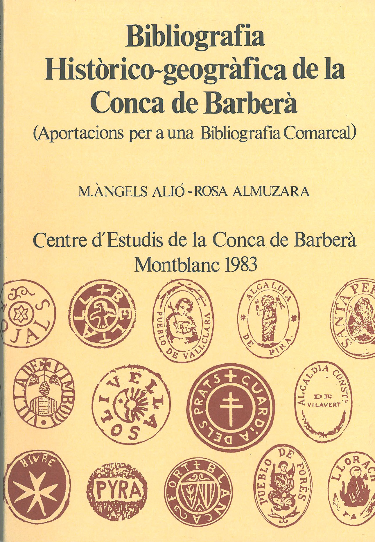 Bibliografia Històrico-geogràfica de la Conca de Barberà