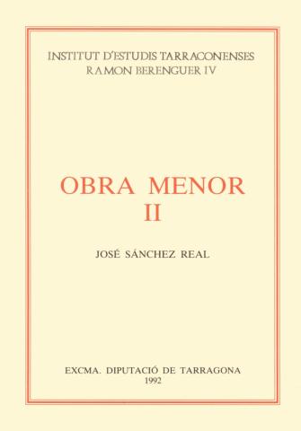 portada Obra menor II