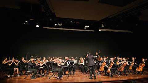 Concert de l'alumnat del conservatori de Música de la Diputació a Tarragona. Imatge d'arxiu