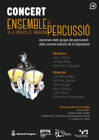 Cartell percussionistes