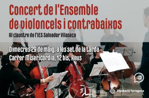 Concert de l' Ensemble de violoncels i contrabaixos
