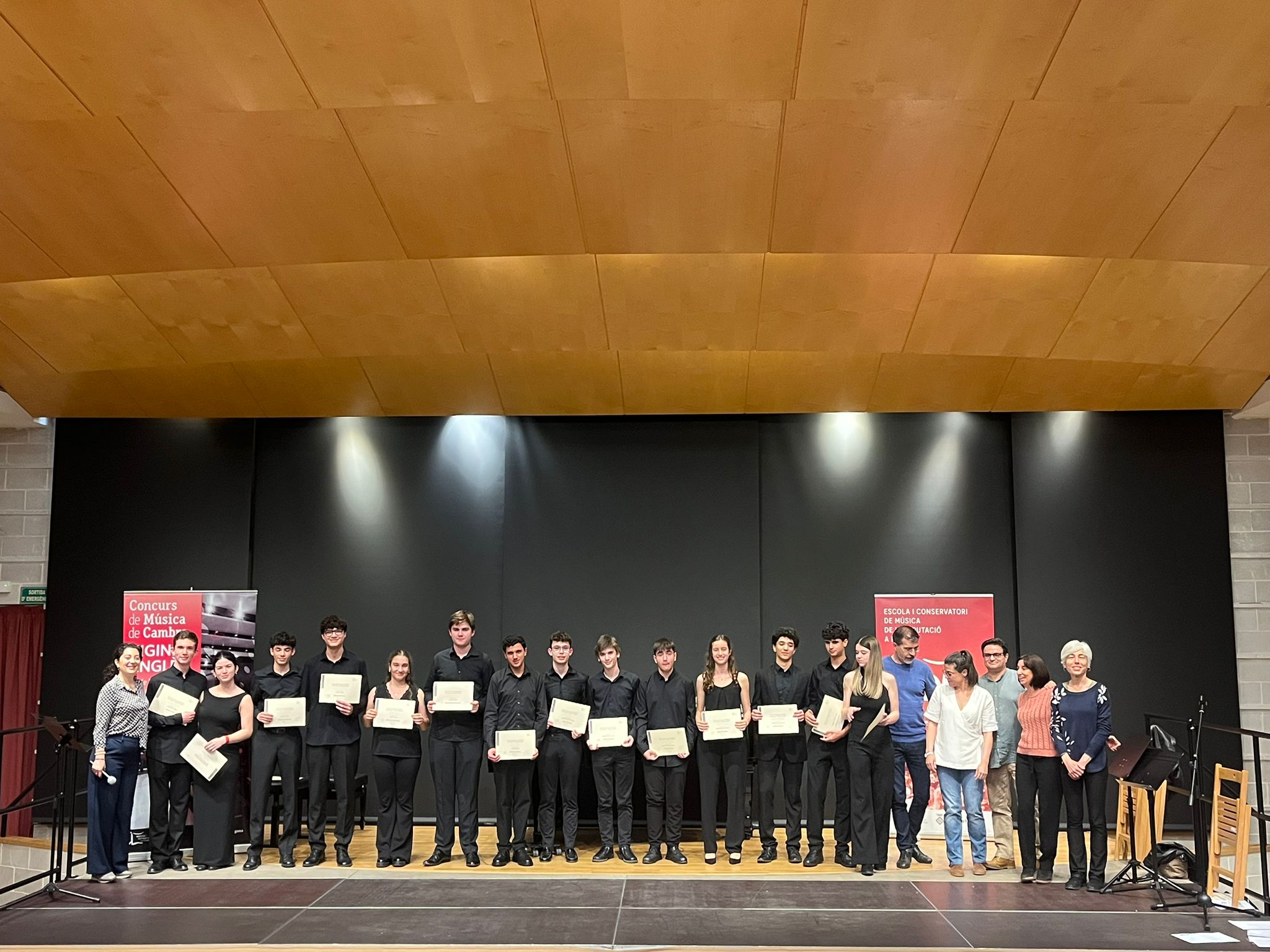 Guanyadors del XIX Concurs de cambra Higini Anglès