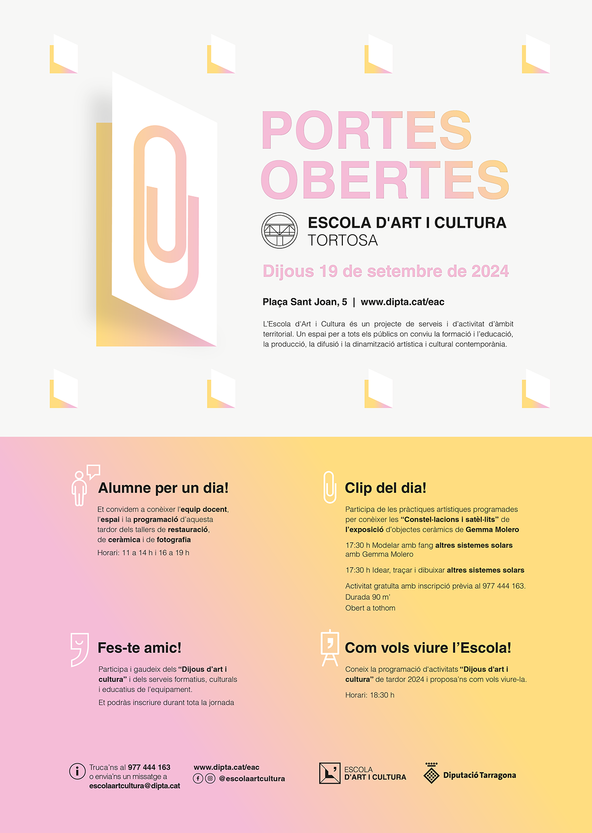 Portes obertes a EAC Tortosa