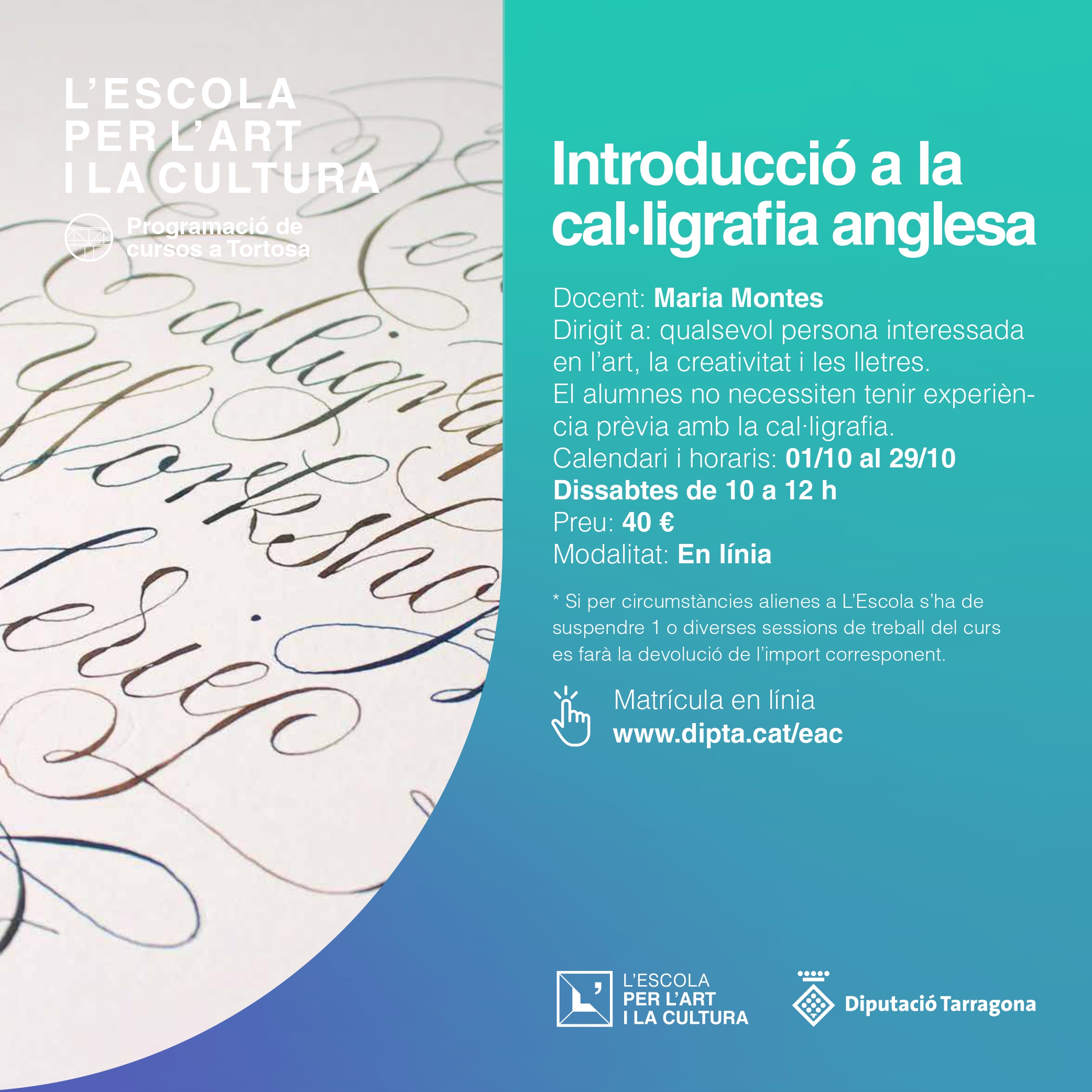 Introducció a la cal·ligrafia anglesa