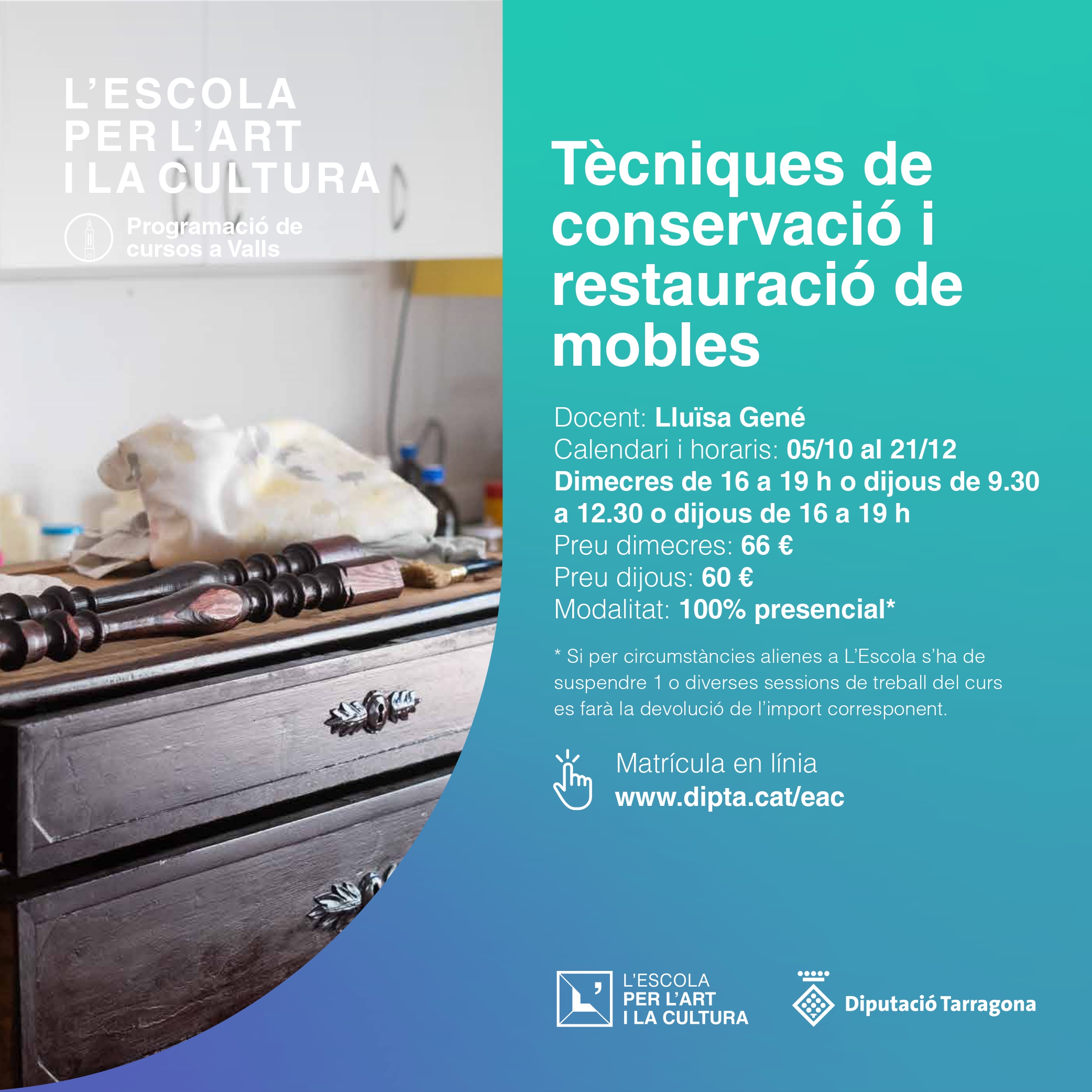 Tècniques de conservació i restauració de mobles