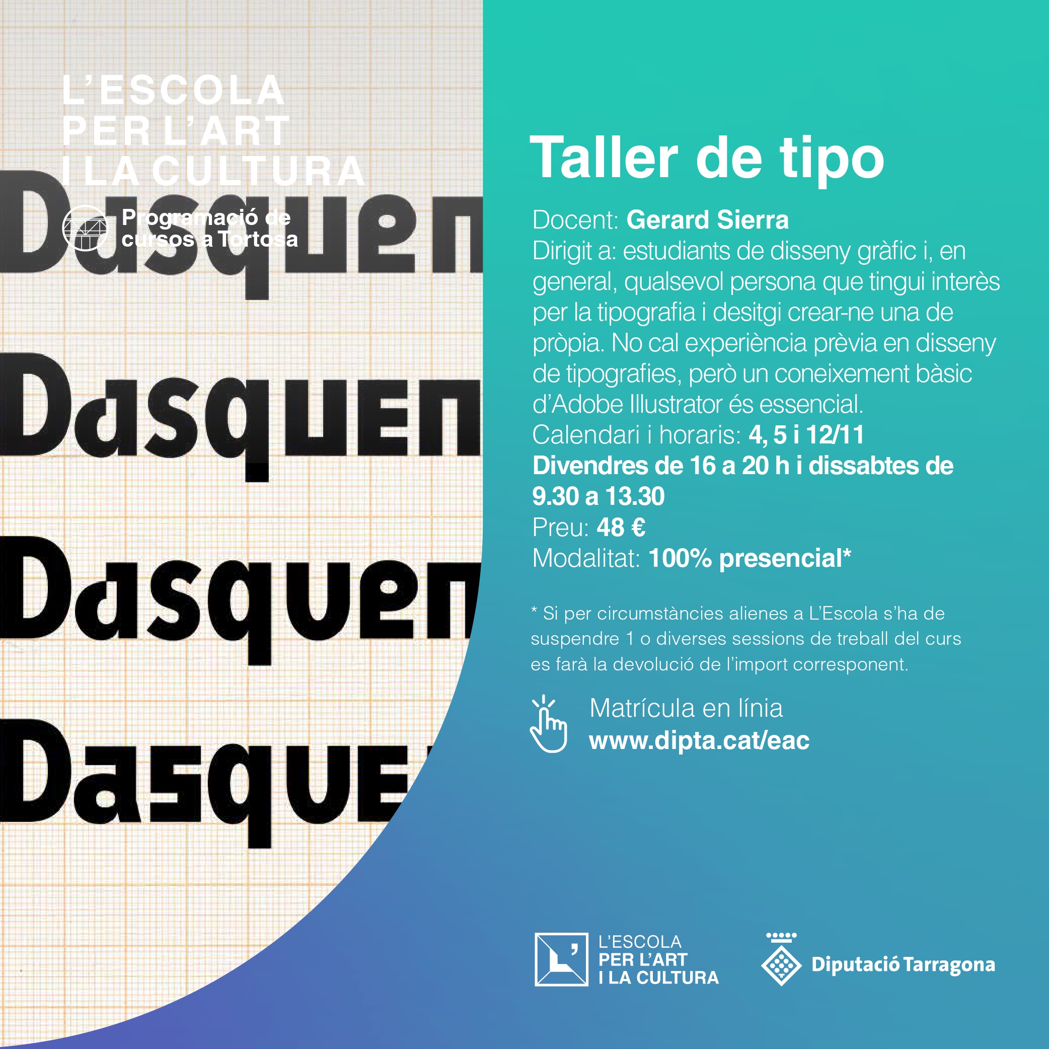 Taller de tipo