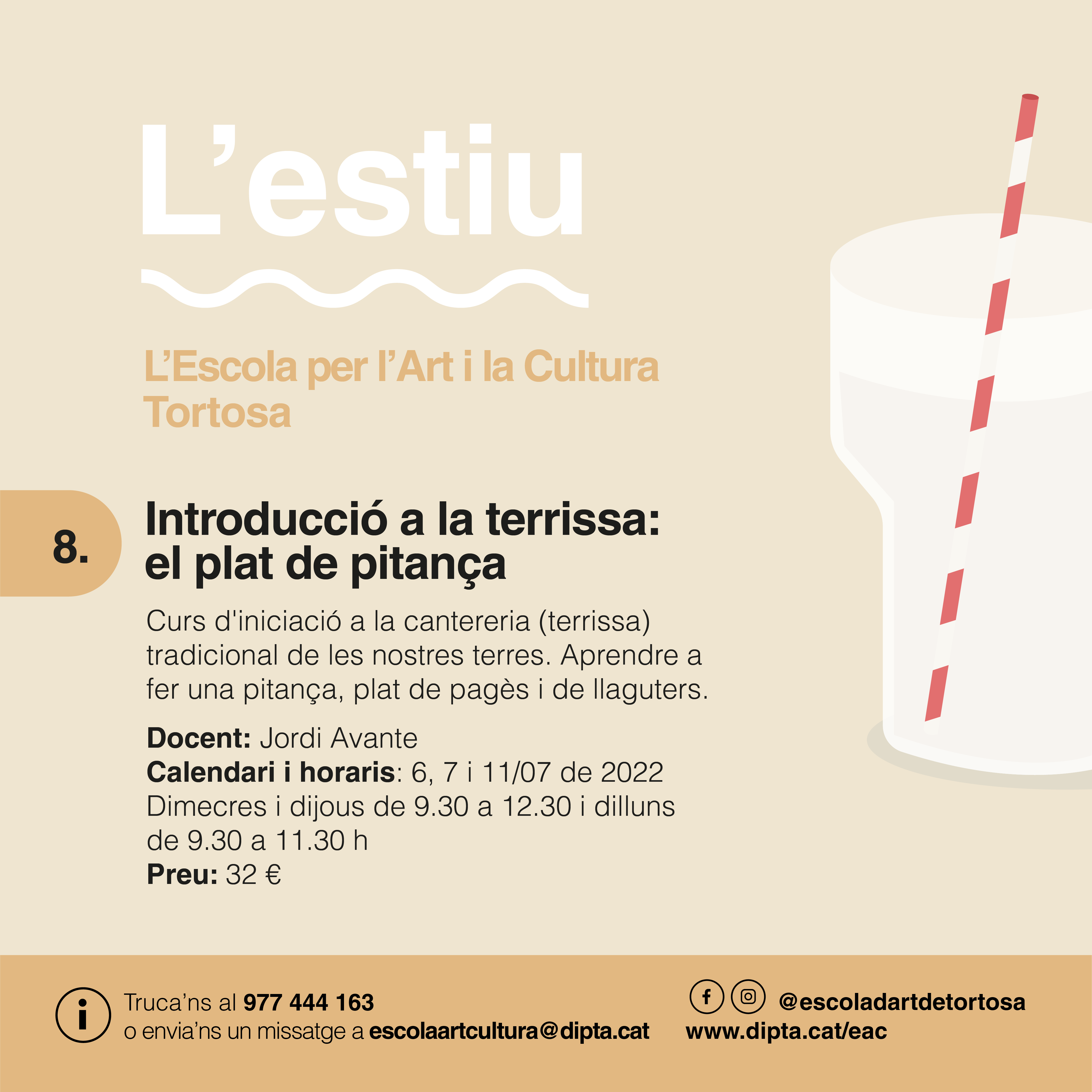 Introducció a la terrissa: el plat de pitança
