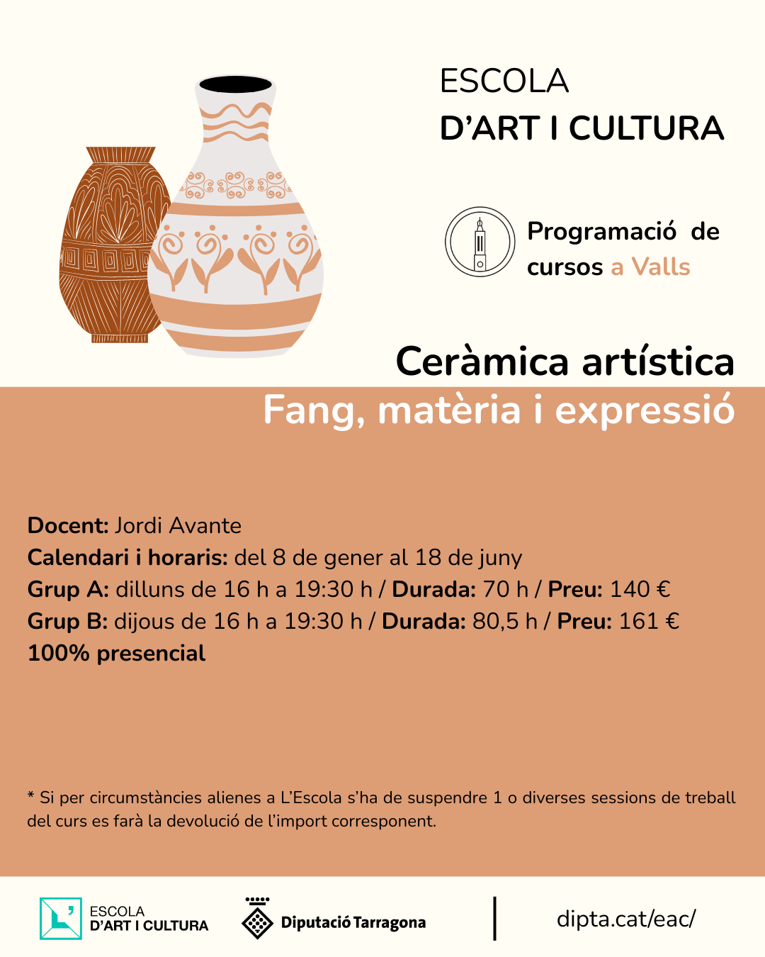 Post ceràmica artística