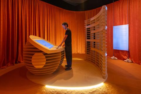 imatge exposició muntada per gracias grecia