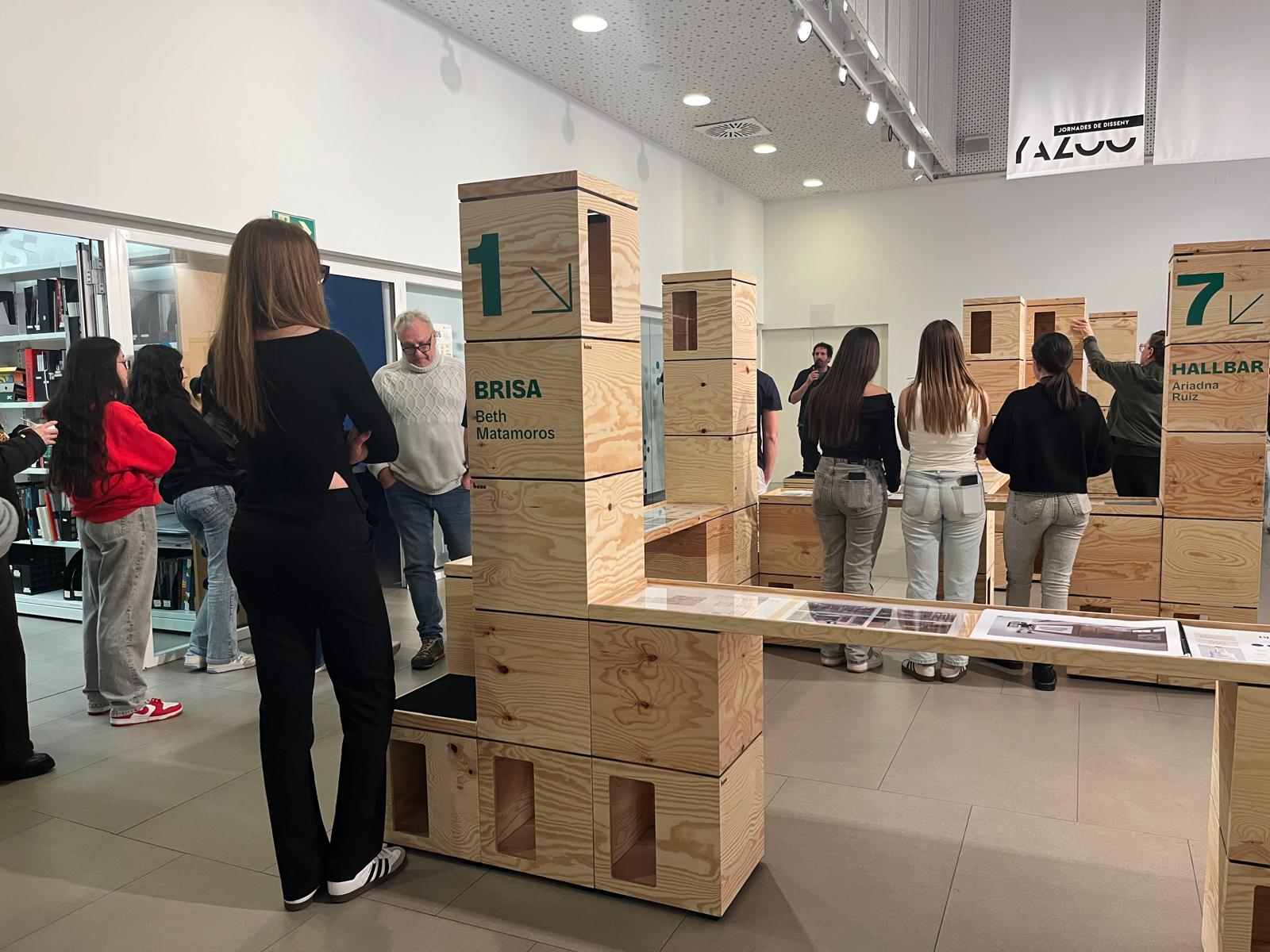 Imatge del muntatge expositiu