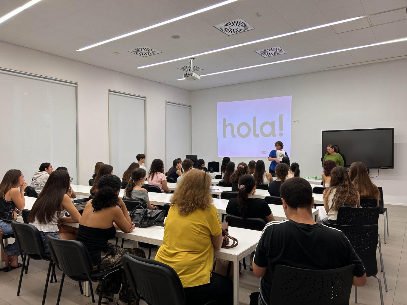 Imatge alumnat a classe