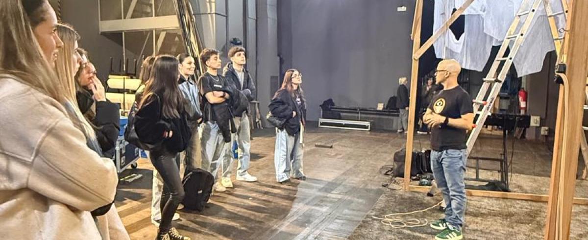 Taller escenografia amb la Baldufa