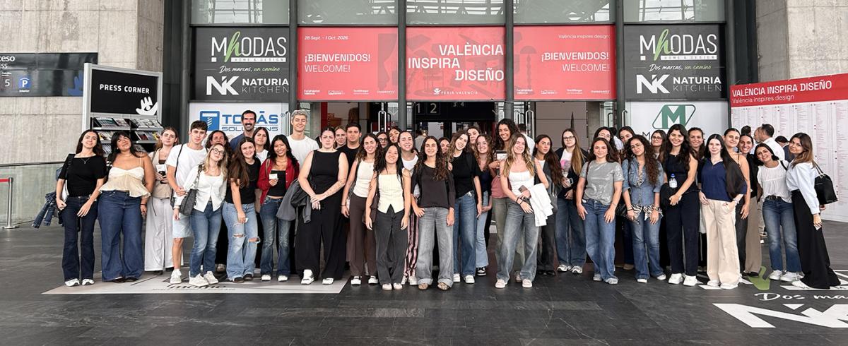 imatge alumnes a la fira de valència