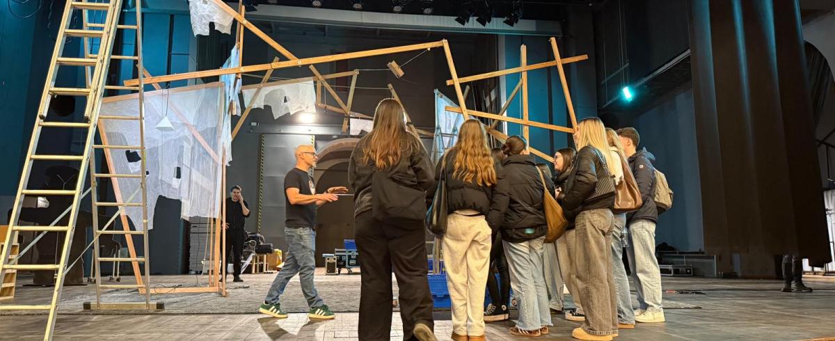 Taller escenografia amb la Baldufa