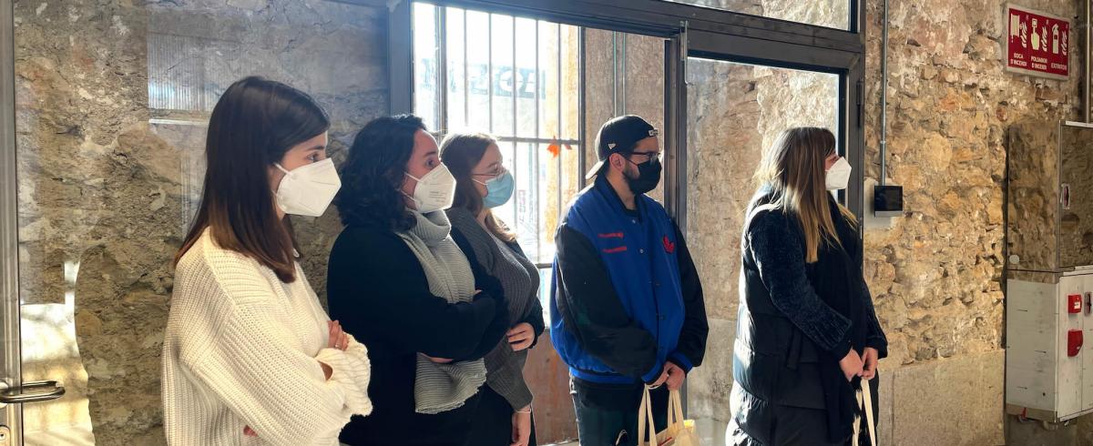 Presentació del logotip del Centre Social El Roser