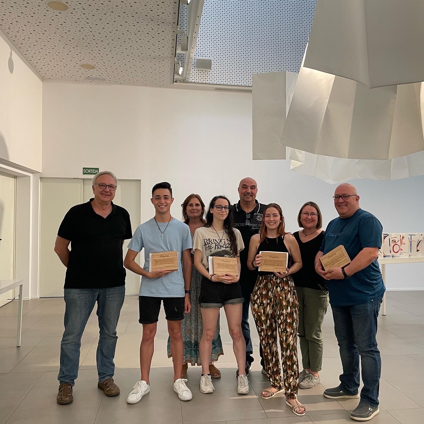 Reconeixement al nostre alumnat d'Arquitectura Efímera