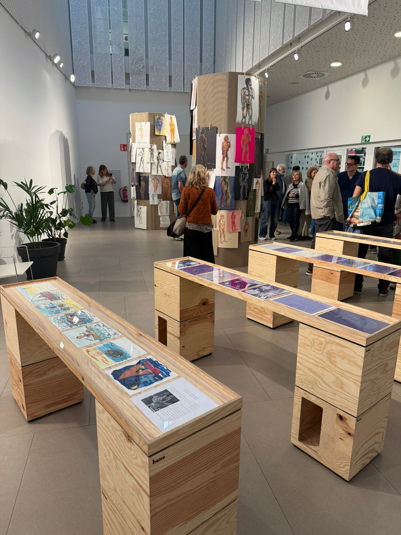 Imatge inauguració de l'exposició