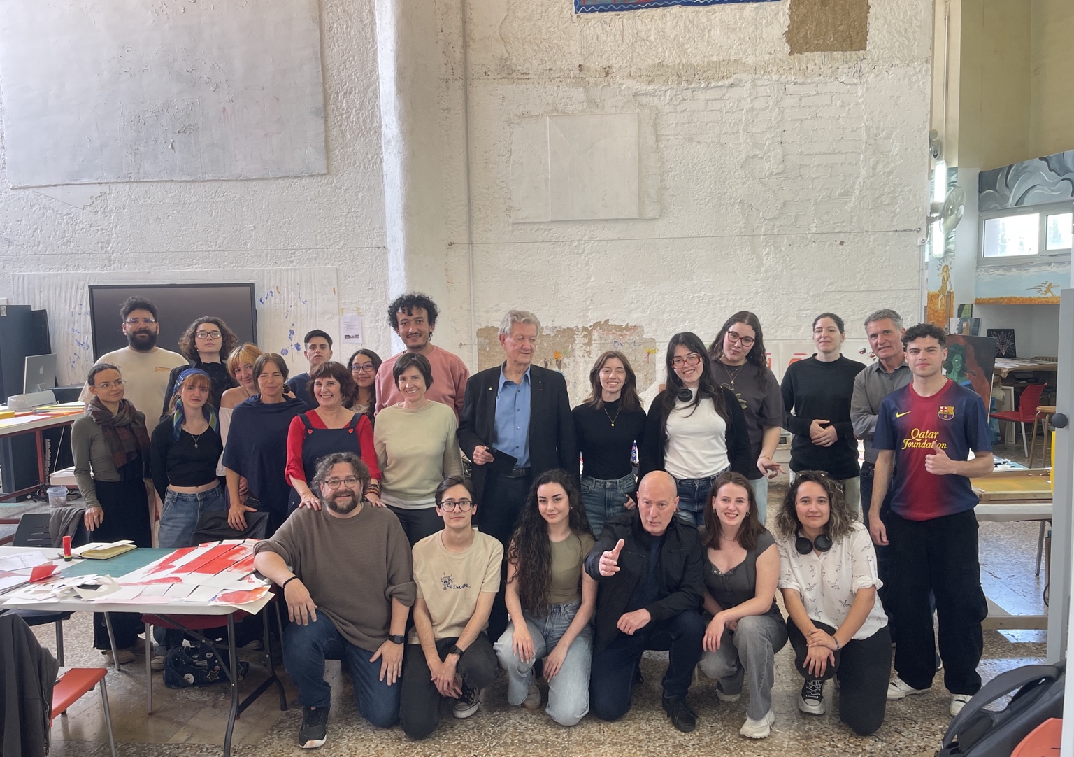 Group photo: ESA Avignon + EAD Tarragona + EAD Reus