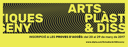 S'obre el període d'inscripcions a les proves d'accés per als cicles formatius de grau superior en Arts Plàstiques i Disseny