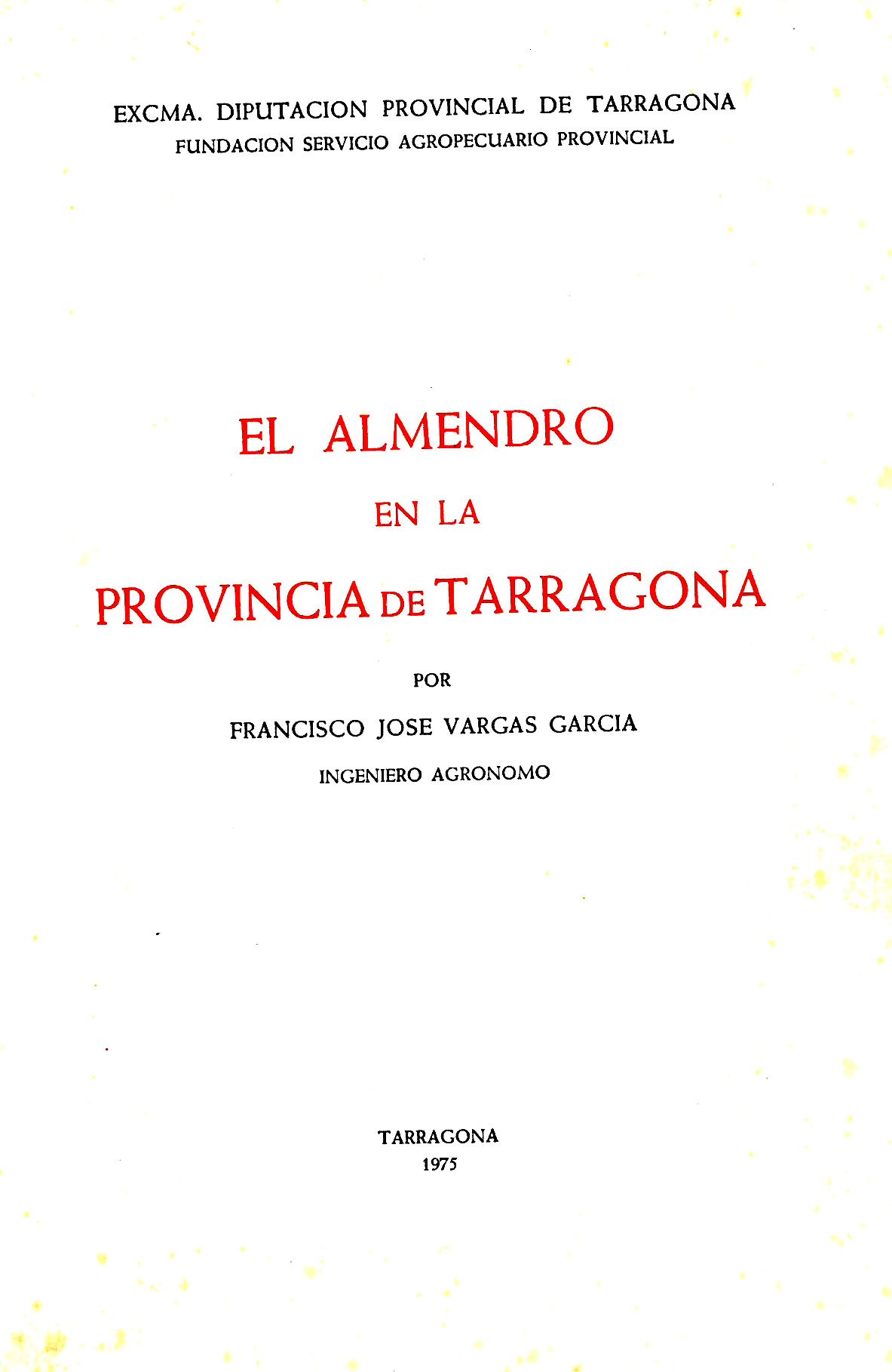Portada El Almendro