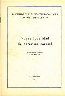 Portada localidad de cerámica cardial