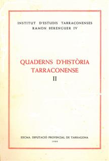 Quaderns d'Història Tarraconense II