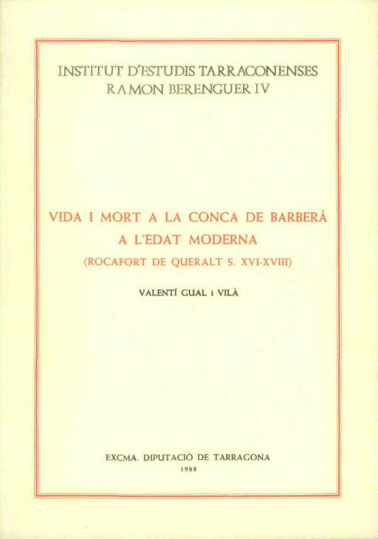 Vida i mort a la Conca de Barberà
