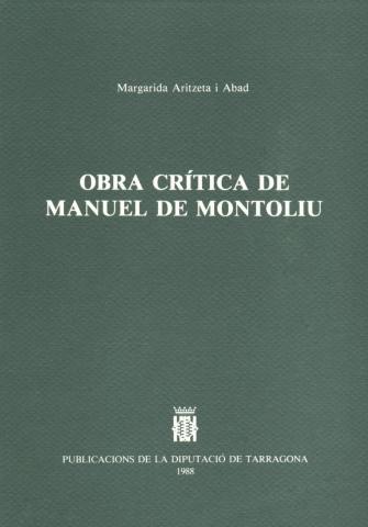 portada Obra crítica