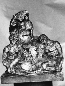 Maqueta de monument a Saavedra