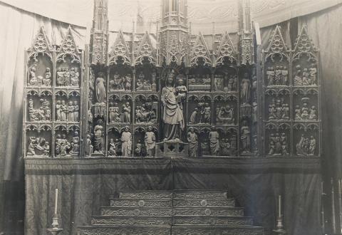 Tortosa. Catedral. Tríptic de l'Altar Major