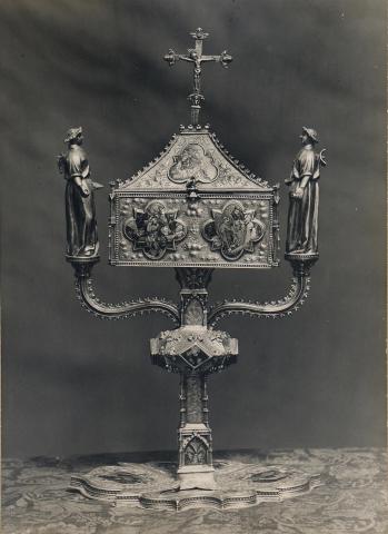 Tortosa. Catedral. Reliquiari de Benet XIII.