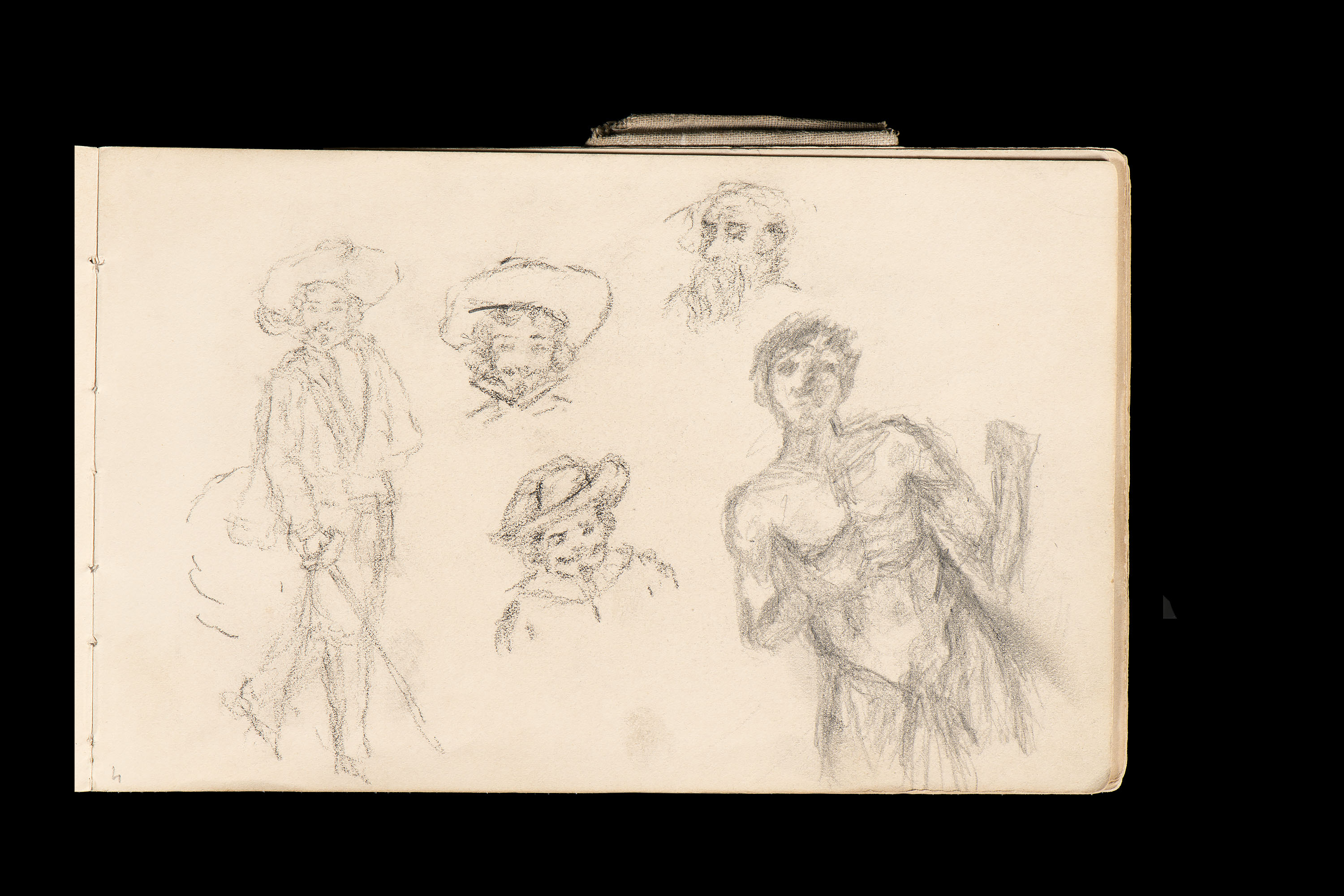 Croquis diversos | Julio Antonio (Rodríguez Hernández, Julio Antonio)