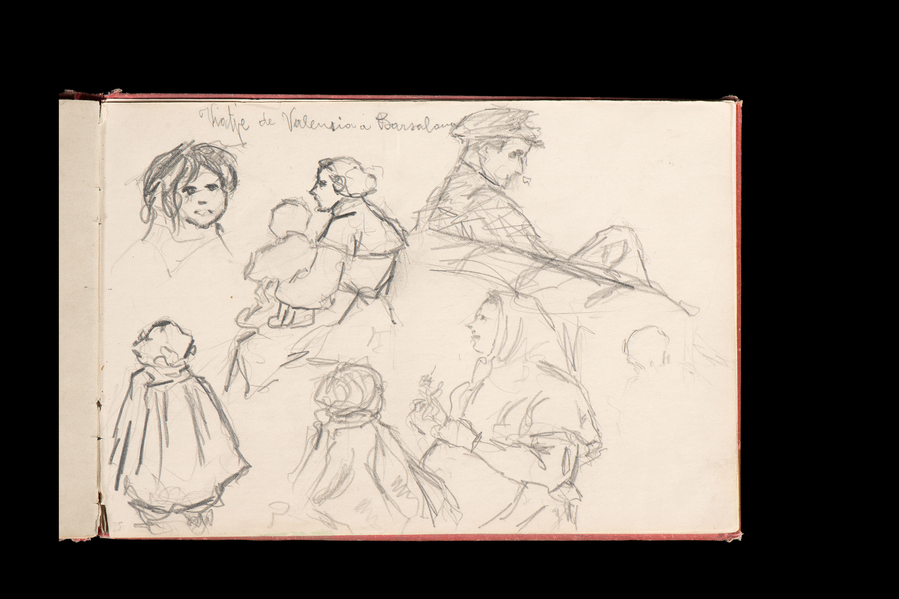 Croquis diversos | Julio Antonio (Rodríguez Hernández, Julio Antonio)