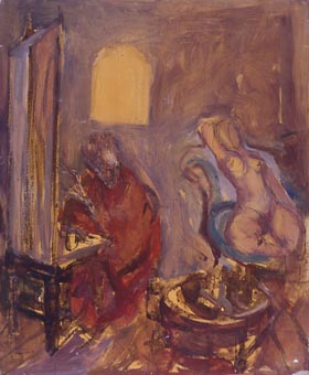 El pintor i la model | Saumells Panadés, Lluís M.