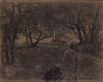Paisatge, arbres | Sancho Piqué, Josep