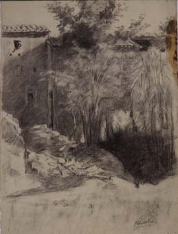 Casa i arbres | Sancho Piqué, Josep