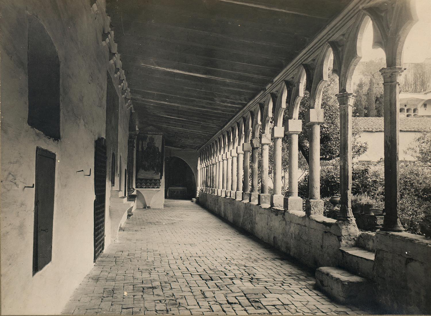 Tortosa. Convent de Santa Clara. Claustre | Borrell i Codorniu, Ramon (Tortosa, 1869 - 1948)