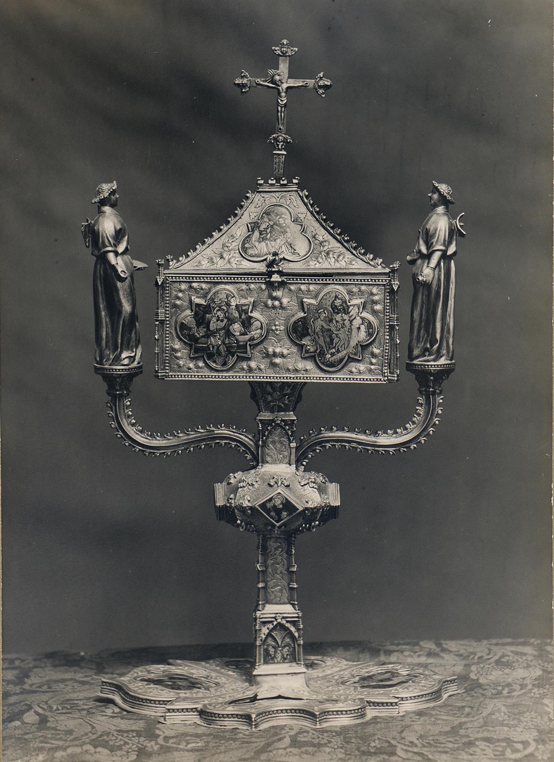 Tortosa. Catedral. Reliquiari de Benet XIII. | Borrell i Codorniu, Ramon (Tortosa, 1869 - 1948)