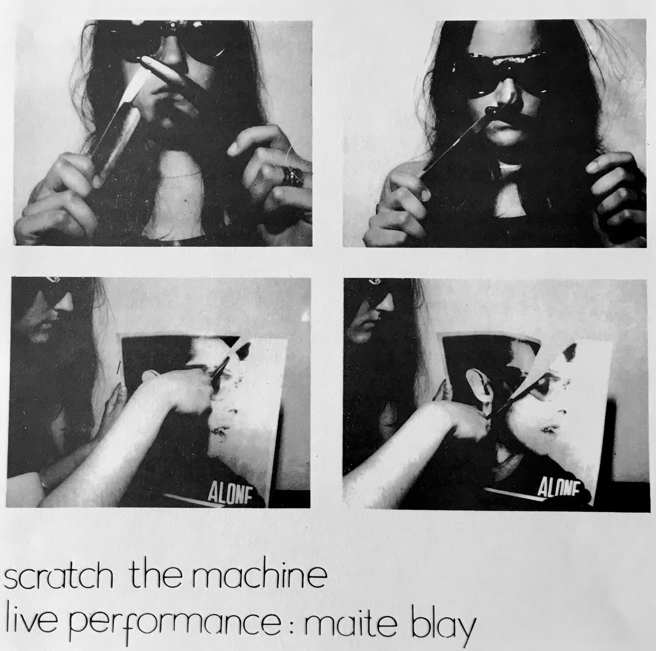 Scratch the machine | Pey, Marcel