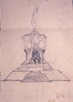 Esbós de monument | Julio Antonio (Rodríguez Hernández, Julio Antonio)