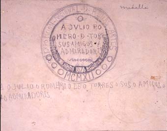 Medalla commemorativa a Julio Romero de Torres | Julio Antonio (Rodríguez Hernández, Julio Antonio)