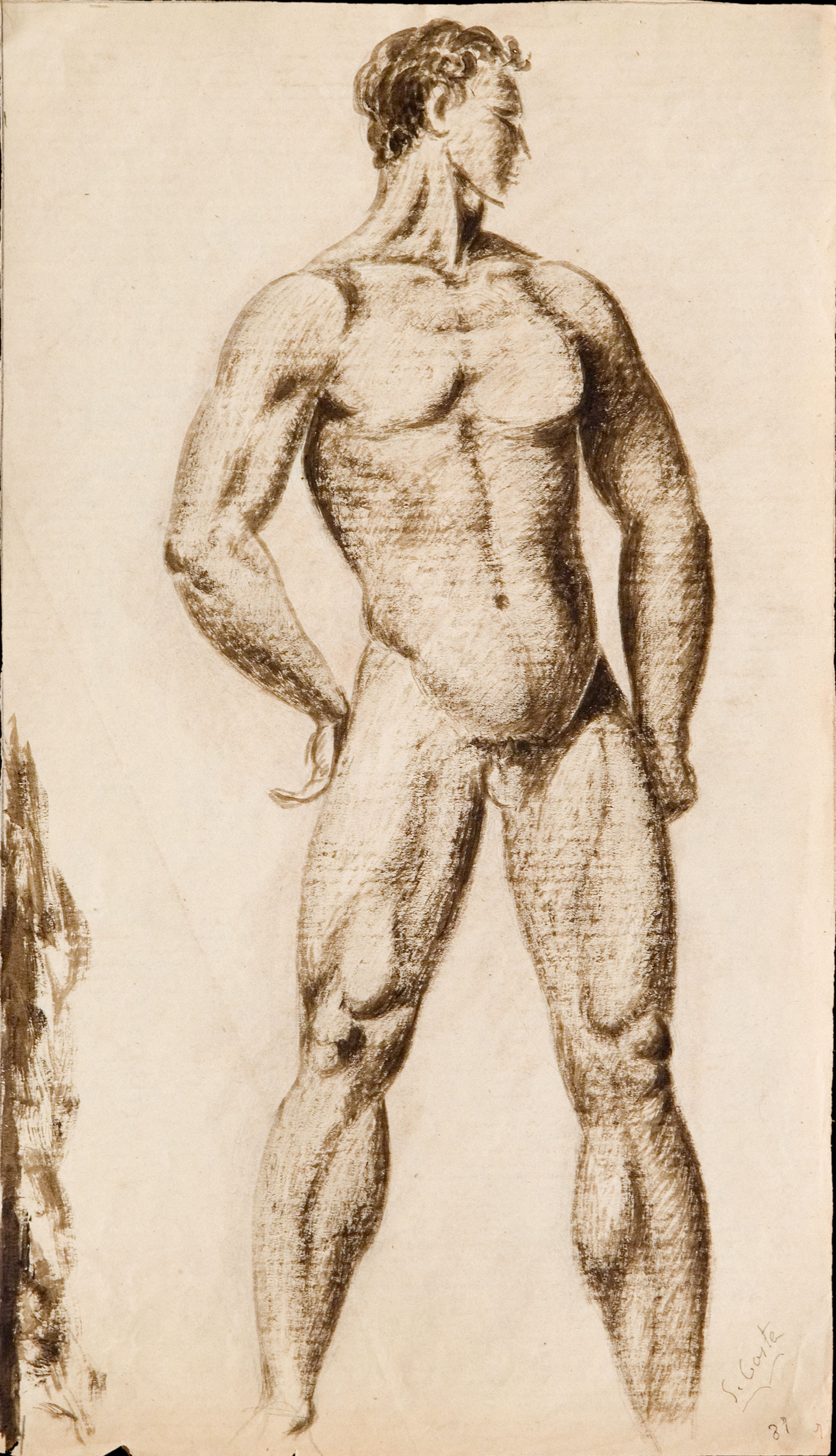 Nu masculí | Costa Vaqué, Santiago