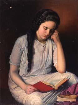 Noia llegint
