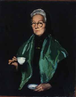 Dona amb el seu cafè | Lahosa Valimaña, Joan