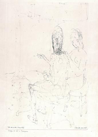 Taller del pintor l'any 1974