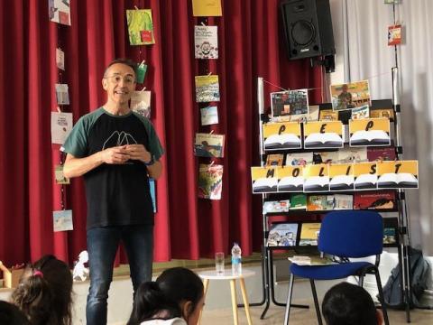 Rebem la visita de Pep Molist