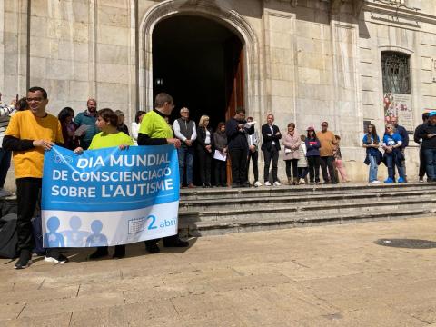 Acte del dia Mundial de Conscienciació sobre l'Autisme