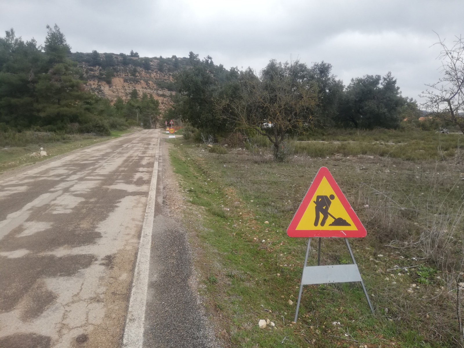 La Diputació de Tarragona millora la seguretat viària a la carretera T-1110, entre la T-330 a Horta de Sant Joan i el pont del Riu Algars, al límit de la demarcació