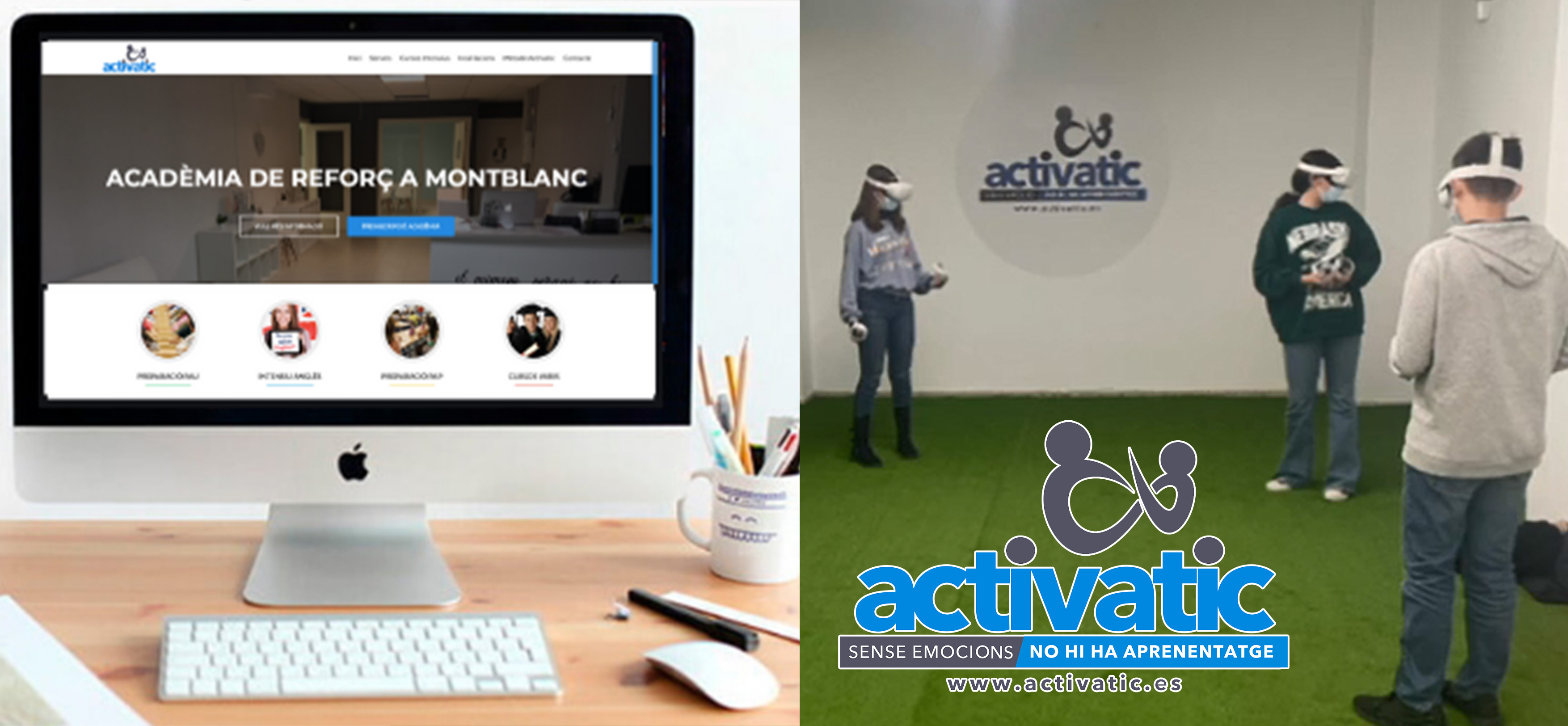 Vols formar part d'Activatic i obrir la teva acadèmia de reforç escolar i anglès?