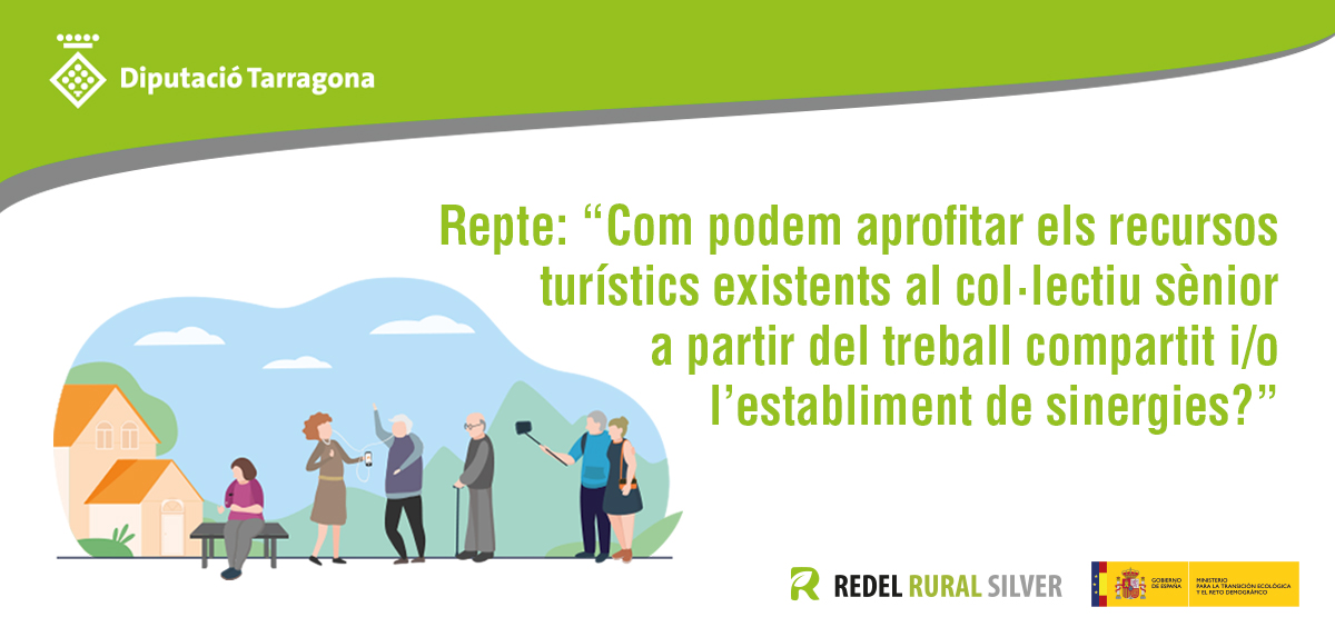 Com podem aprofitar els recursos turístics existents per al col·lectiu sènior a partir del treball compartit i/o l'establiment de sinergies?